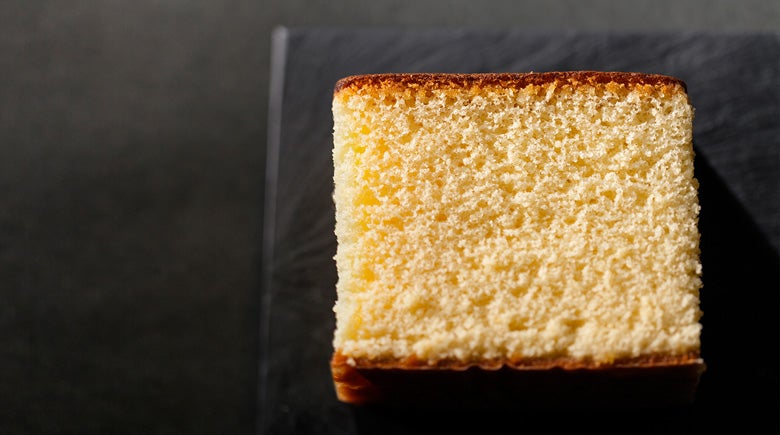 黄金色の伝説(カステラ/プレーン)一切れ